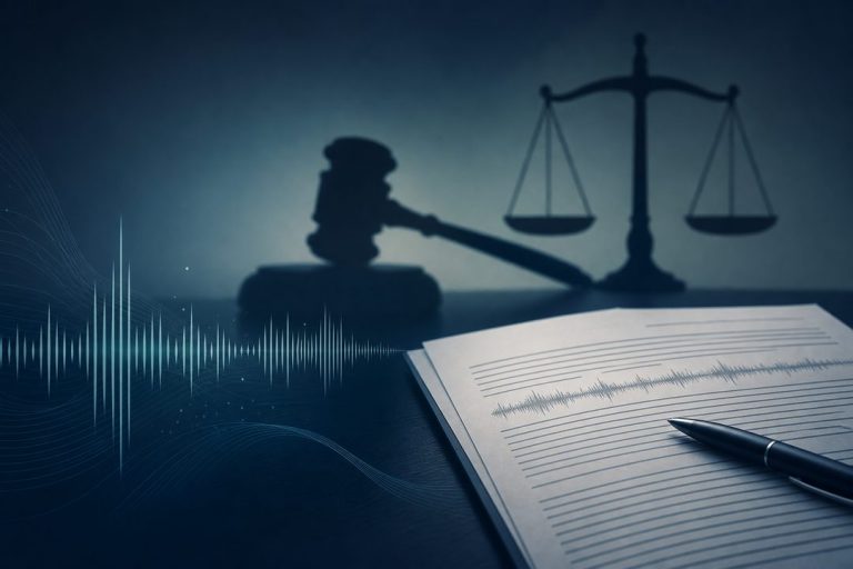 Стенограмма судебного заседания: требования и расшифровка аудио