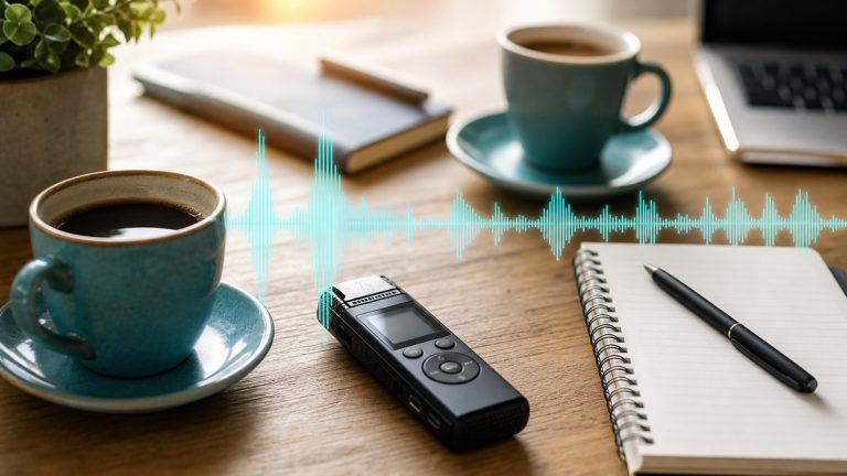 Расшифровка интервью: диктофон → текст с таймкодами и спикерами